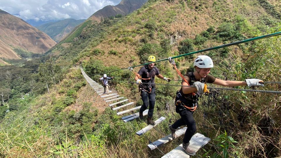 Tirolesa en el Inca Jungle – Aventura extrema rumbo a Machu Picchu.